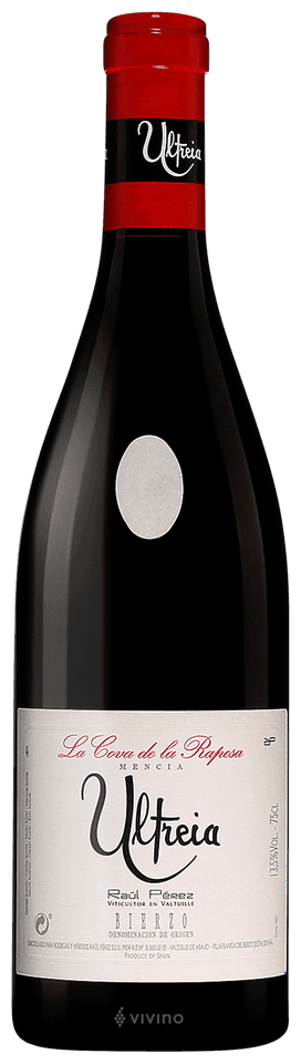 Bodegas y Vinedos Raul Perez Bierzo Tinto 'Ultreia el Rapolao' 2020 750 ML