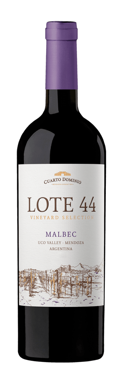 Bodega Cuarto Dominio, Lote 44 Vineyard Selection Malbec 2023 750 ML