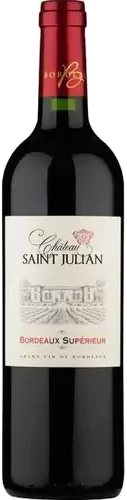 Château Saint Julian, Bordeaux Supérieur 2019 750 ML