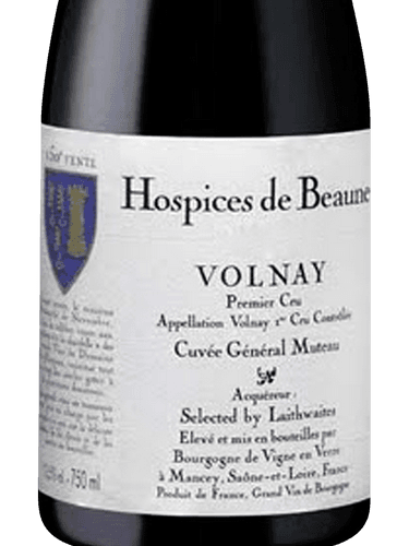 Coche Dury Hospices de Beaune Volnay 1er Cru Cuvee General Muteau 2018 750 ML