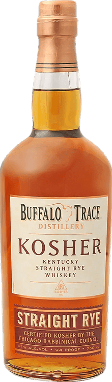 BUFFALO TRACE Kosher Straight Rye 2026SKU 750 mL