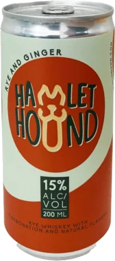 Hamlet Hound Rye and Ginger Canned Cocktail 200 ML