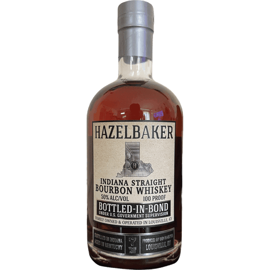 Hazelbaker Indiana Straight Bourbon Whiskey BIB 7yr 750 ML