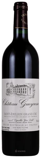 Chateau Gueyrosse, Saint Emilion 2015 750 ML