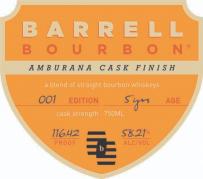 Barrell Craft Spirits - Bourbon Amburana Finish Batch 1 (750ml) (750ml)