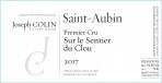 Joseph Colin - Saint Aubin 1er Cru Sur Le Sentier du Clou 2020 (750)