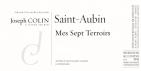 Joseph Colin - Saint Aubin Mes Sept Terroirs 2020 (750)