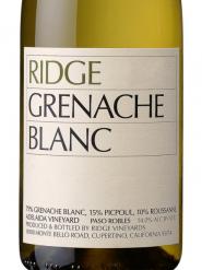 Ridge Vineyards - Grenache Blanc 2021 (750ml) (750ml)